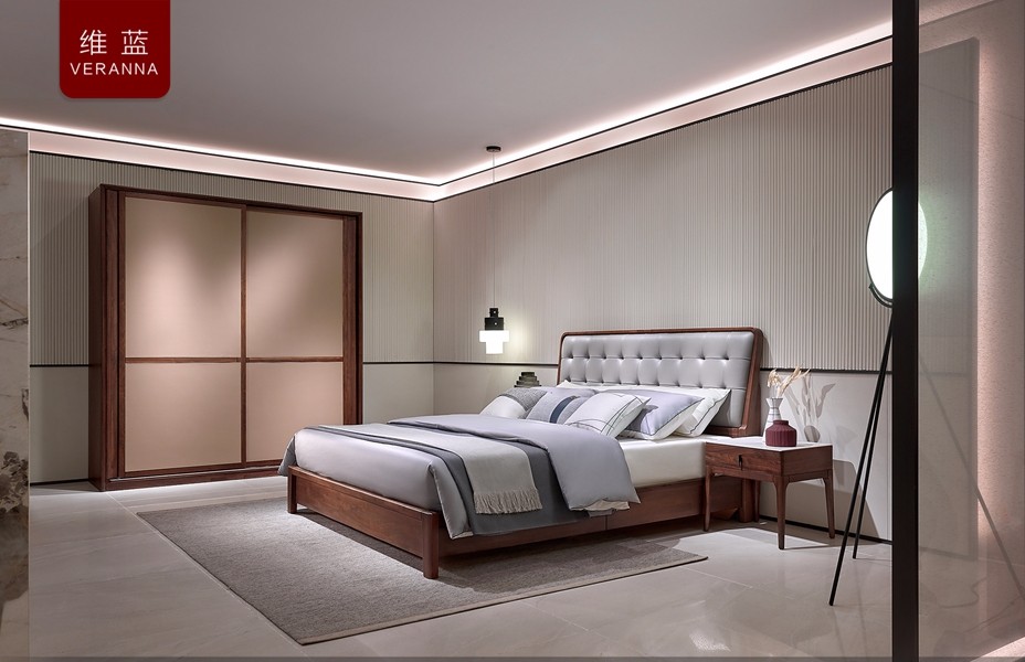 維藍臥室